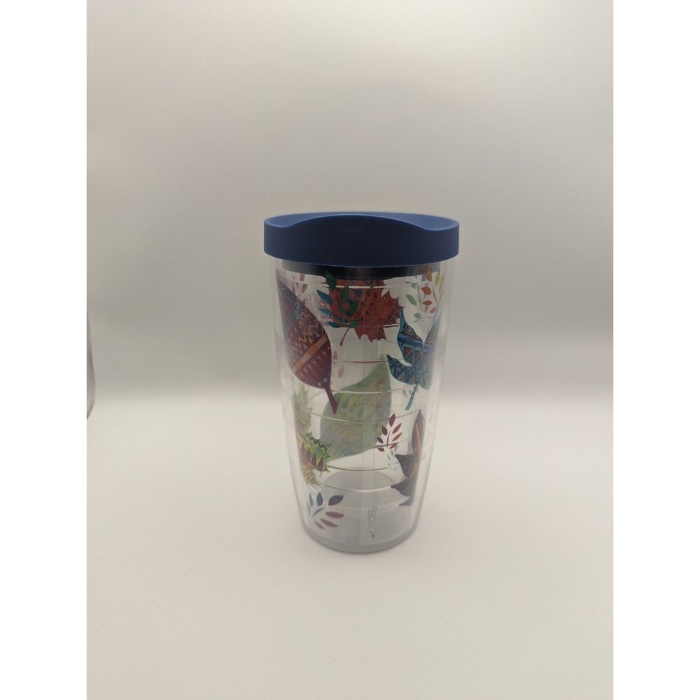Tervis colorful‎ leaf patterned tumbler